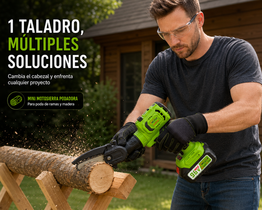 Taladro Multi Cabezales 11+2 98V Mcasa